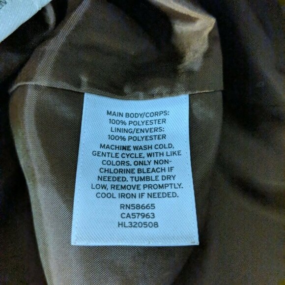 Hinge Womens A Line Suede Mini Skirt Brown Small - Picture 4 of 4